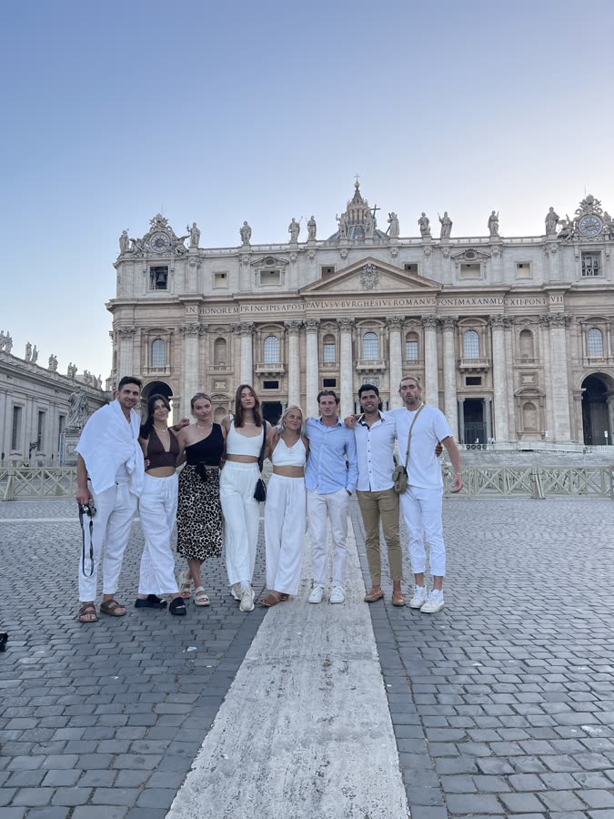 Nathaniel in Vatican City